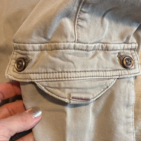 Anthropologie Taupe Cargo Joggers - Picture 7 of 8